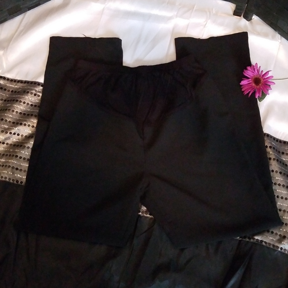 Black Maternity Dress Pants